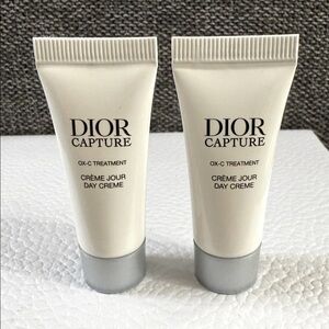 Dior Capture Ox-C Treatment Day Cream Creme Bundle of 2 Miniatures Authentic 5ml